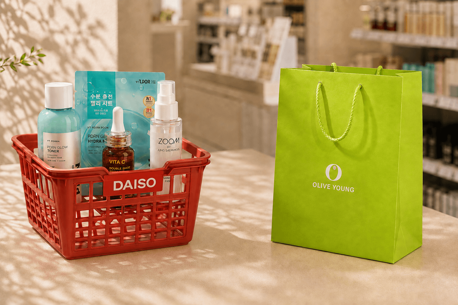 Daiso vs Olive Young: Where Should You Buy K-Beauty?