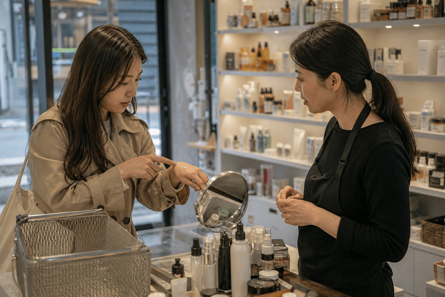 Korean Phrases for Beauty Shopping (and Salons)